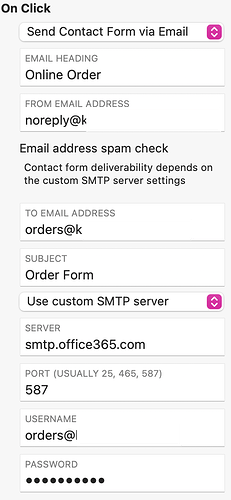 Sitely Submit form