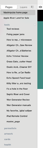sitely folder in Sitely